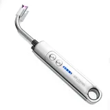 Brandson USB Lichtbogen Stabfeuerzeug Silber