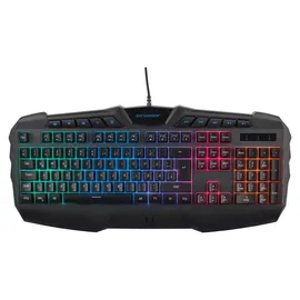 Medion Supporter P11 halbmechanische Gaming Tastatur DE