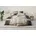 Linon beige 135 x 200 cm 40 x 80 cm