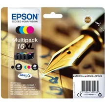 Epson 16XL CMYK + Alarm