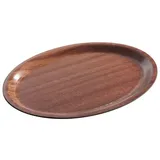 HENDI Serviertablett Woodform, oval,