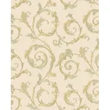 Marburg Vliestapete Floral Pflanze Beige-Pearl 10,05 m x 0,53 m FSC®