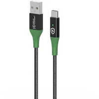 MicroConnect MC-SMART USB-A-C-02, USB Kabel USB C Schwarz, Grün