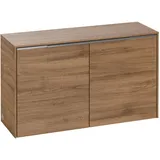 Villeroy & Boch V&B Sideboard Subway 3.0 72,8x42,3x25,6cm, Gr. Alu gl, kansas oak