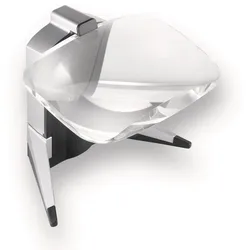 ESCHENBACH OPTIK Standlupe "scribolux", silber, Ø:75mm, Lupen, mit praktischer Vergrößerungsfunktion für den Alltag