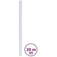 VidaXL Fensterfolien Matt Weiß PVC