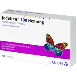 Jodetten 100 Henning Tabletten 100 St