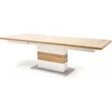Esstisch Brasilia-05 Mit Tischplatte In Grandson Oak Nb., Ausziehbar Auf 280cm - B/h/t: 180-280/77/100cm