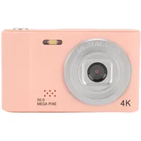 Digitalkamera, 50 MP, 16-facher Zoom, Digitalkamera, Kinderkamera, Anti-Shake, Vordere und Hintere Doppelobjektive, Kompakte Kleine Reisekamera für Teenager, Kinder, Jungen und
