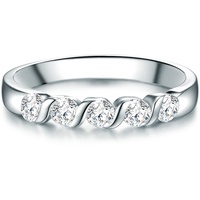 Trilani Ring Sterling Silber Zirkonia in 58 Damen