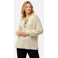 Ulla Popken Pullover in vanille | 54-56