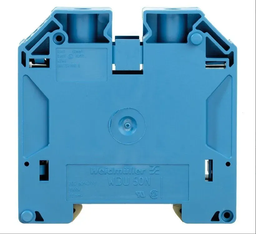 Weidmüller WDU50NBL Durchgangs-Reihenklemme 50mm2, W-Reihe Kompakt