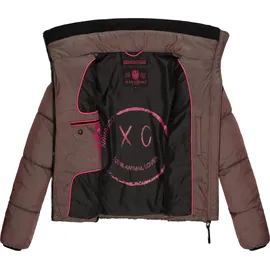 Navahoo Winterjacke Sternschnüppchen aubergine M