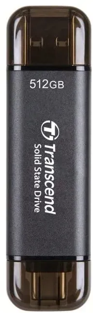 Transcend ESD310C 512GB Tragbare SSD USB-A und USB-C