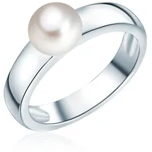 VALERO PEARLS Ring aus Sterling Silber mit Süßwasser-Zuchtperle in silber | Gr.: 60