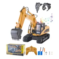 Vevor Ferngesteuerter Bagger Spielzeug, 15 Kanäle, 3-in-1-Ferngesteuerter Bagger mit