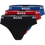 Boss Brief 3P Power red/blue/black S 3er Pack
