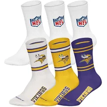 NFL Socken-Sets 6er Pack mehrfarbig 43-46
