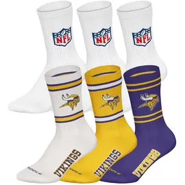 NFL Socken-Sets 6er Pack mehrfarbig 43-46