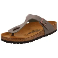 Birkenstock Gizeh Birko-Flor Nubuk stone 37