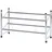 Wenko Schuhregal 30 x 68 x 24 cm ausziehbar / silber