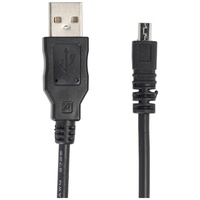 AccuCell USB-Kabel passend für Casio, Nikon, Panasonic Lumix K1HA08CD0019