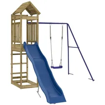 vidaXL Spielturm Imprägniertes Kiefernholz Braun