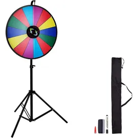 Vevor Glücksrad 61 cm mehrfarbig