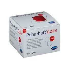 Hartmann Fixierbinde 6 x 20 cm rot