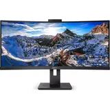 Philips P Line 346P1CRH/00, 86,4 cm (34"), 3440 x 1440 Pixel, UltraWide Quad HD, LED, 4 ms, Schwarz