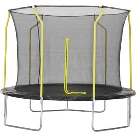 authentic sports & toys Springsafe Trampolin Wave 305 cm inkl. Sicherheitsnetz schwarz