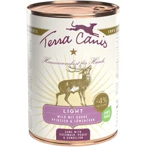 Terra Canis Light Wild, Gurke, Pfirsich & Löwenzahn 12 x 400 g