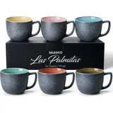 MiaMio Kaffeetasse 0,47 l Grau 6 St.