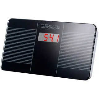 Pearl Reisewaage: Digitale Reise-Personenwaage, ultrakompakt, 446 g leicht, LED-Anzeige (Mini Personenwaage, Reisewaage Personen, Körperwaage für Reisen)