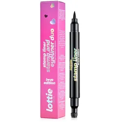 Lottie London Lottie Londer Stamp Liner - Smile Eyeliner 1,3 g Heart - Black