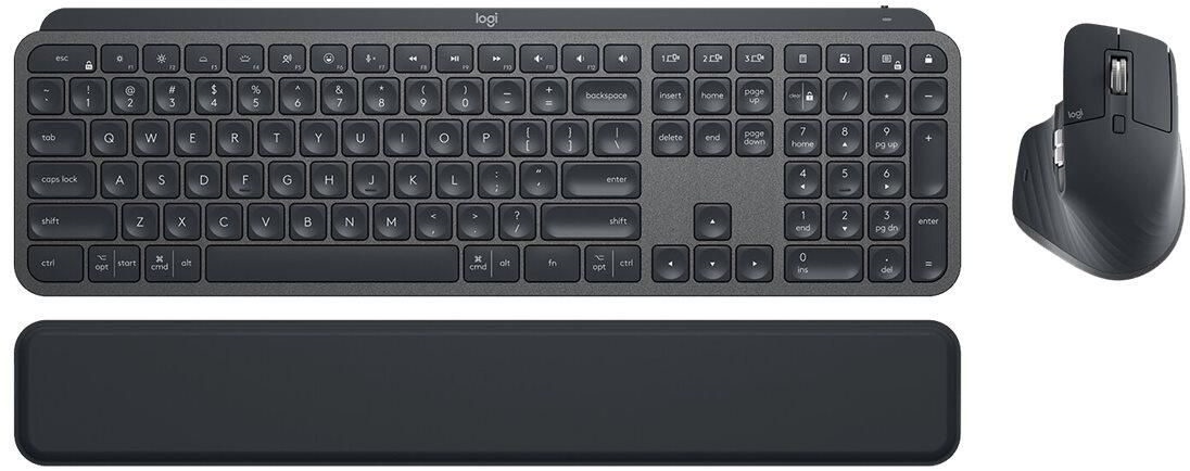 Logitech MX Keys und Logitech MX Master 3S Tastatur und Maus Set