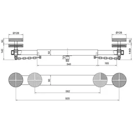 BAHCO Querträger BH1CB1000 1000kg Bahco