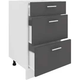 VCM Unterschrank Esilo 50 x 46 x 82 cm Grau