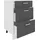VCM Unterschrank Esilo 50 x 46 x 82 cm Grau