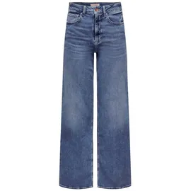 Only Madison Blush Jeans Wide Leg in Mittelblau-XL-L34