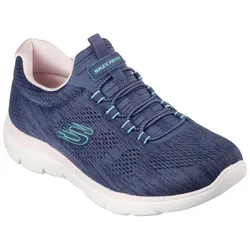 Slip-On Sneaker »SUMMITS-FUN FLARE«, Trainingsschuh in veganer Verarbeitung, Gr. 36, blau, , 23105425-36