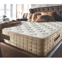 Bonnellfederkernmatratze YATAS BEDDING "Majestät Luxus, Boxspringmatratze 90x200, 140x200 cm & weitere Größen", transparent, B:100cm H:30cm L:200cm, Bezug: 74% Viskose, 26% Polypropylen, Matratzen, H3, wendbar, ergonomisch, atmungsaktiv