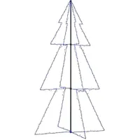 VidaXL Weihnachtsbaum Kegelform 300 LEDs Indoor und Outdoor 120x220