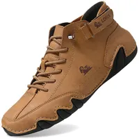Generisch Barfußschuhe Vogany Atmungsaktive Orthopädische Schuhe Ergonomische Orthopädische Barfußschuhe (Brown, 48) - 48 EU Weit