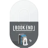 If The Pop-Up Book End, Single Bookend, Contemporary Colours - White