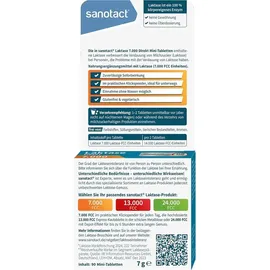 Sanotact Laktase 7.000 DIREKT Tabletten 90 St.