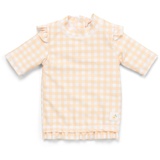 Little Dutch Bade-T-Shirt kurzarm Rüschen Sunshine Checks gr. 74/80 | Little Dutch