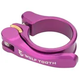 Wolf Tooth sattelstutzenklemme schnellspanner lila - 28.6