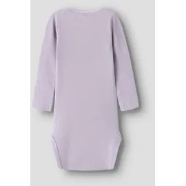 NAME IT Damen Nbfkab Ls Body Noos, Lavender Gray, Numeric_56 - numeric_56