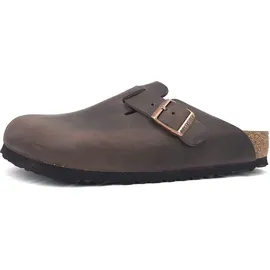 Birkenstock Boston Nubukleder geölt habana 41